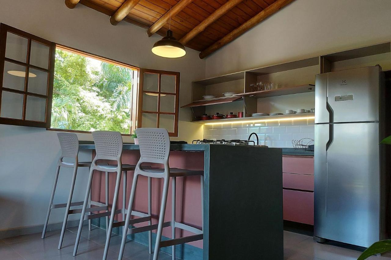 Sapeca - Novo Flat C/ Piscina, 50Mts Da Praia, Churrasqueira Privativa, Ar Con, Wi-Fi, Netflix, Garagem Paraty Luaran gambar