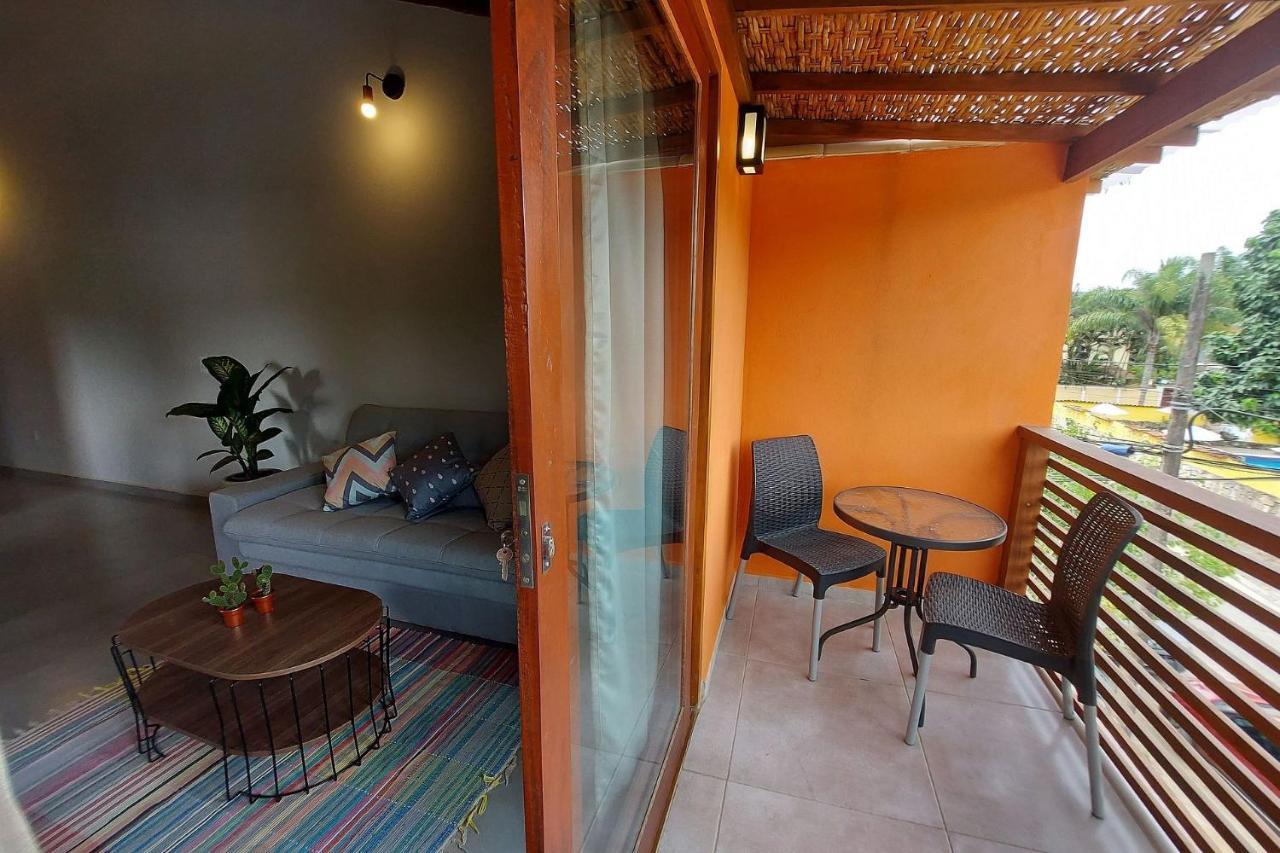 Sapeca - Novo Flat C/ Piscina, 50Mts Da Praia, Churrasqueira Privativa, Ar Con, Wi-Fi, Netflix, Garagem Paraty Luaran gambar