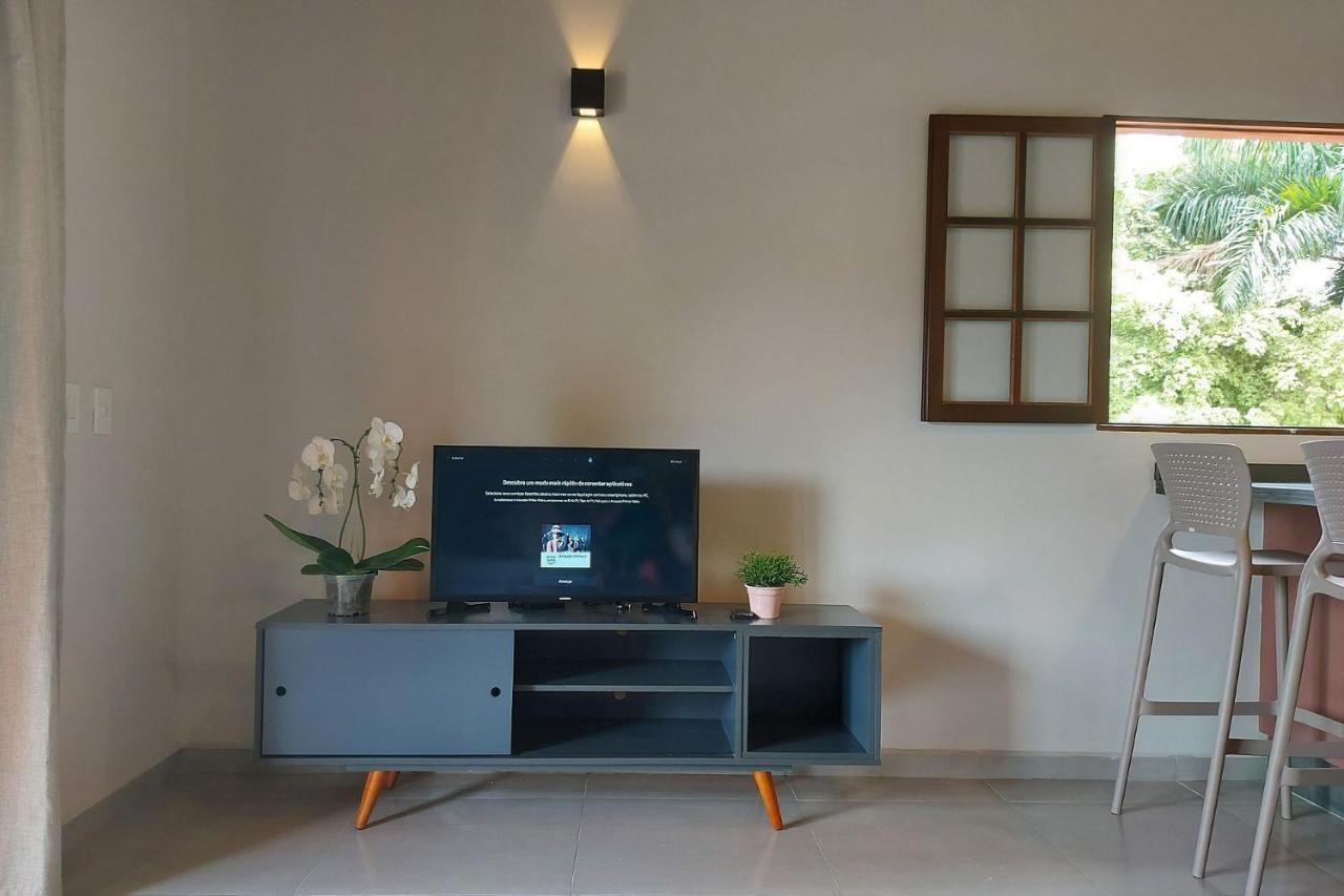 Sapeca - Novo Flat C/ Piscina, 50Mts Da Praia, Churrasqueira Privativa, Ar Con, Wi-Fi, Netflix, Garagem Paraty Luaran gambar